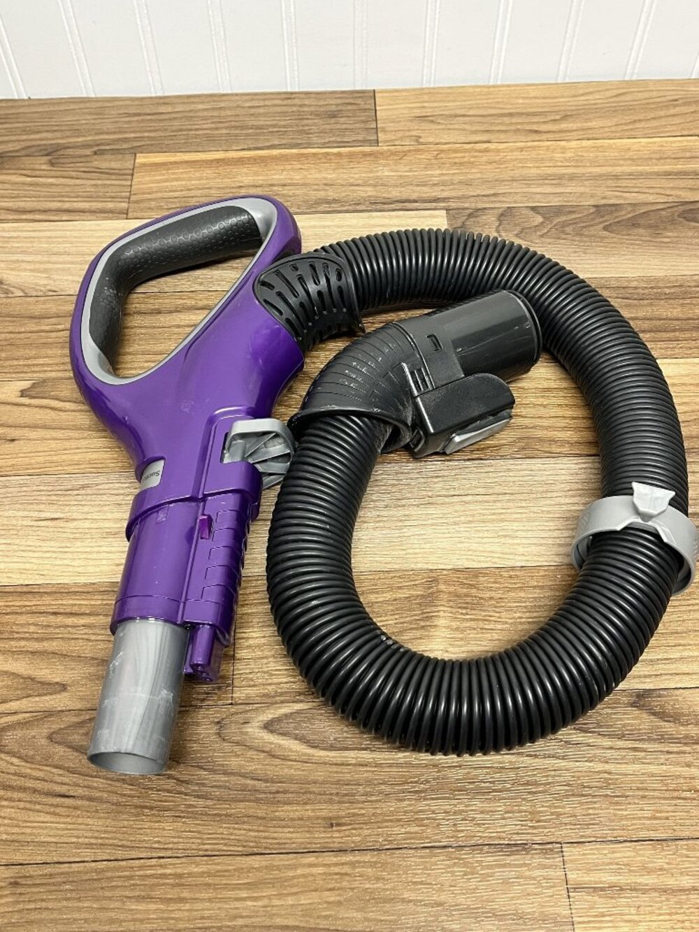 Shark NV586 Upright Vacuum Cleaner Handle w/ Hose Assembly Purple